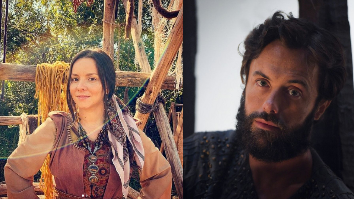 Leora (Letícia Tomazella) e Omar (Kayky Brito) em Gênesis (Reprodução/Record TV)