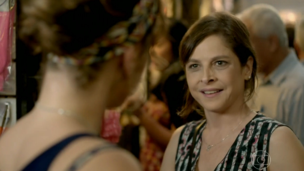 Cora (Drica Moraes) e Cristina (Leandra Leal) em Império (Reprodução/Globo)