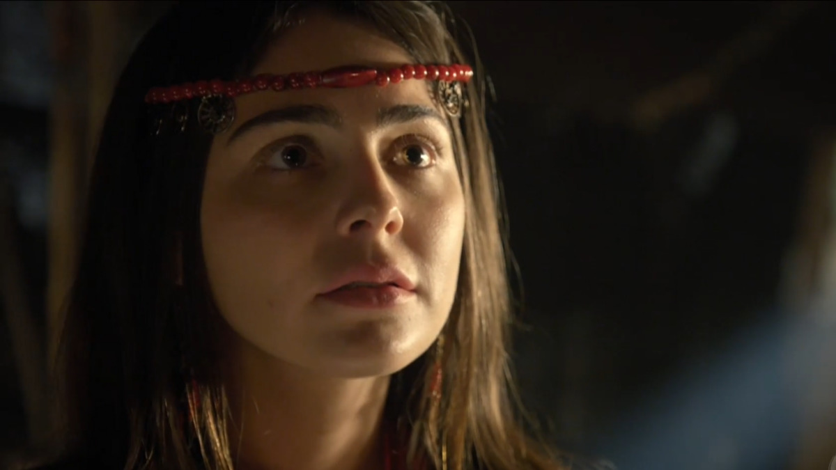 Uriala (Marcela Barrozo) em Gênesis (Reprodução/Record TV)