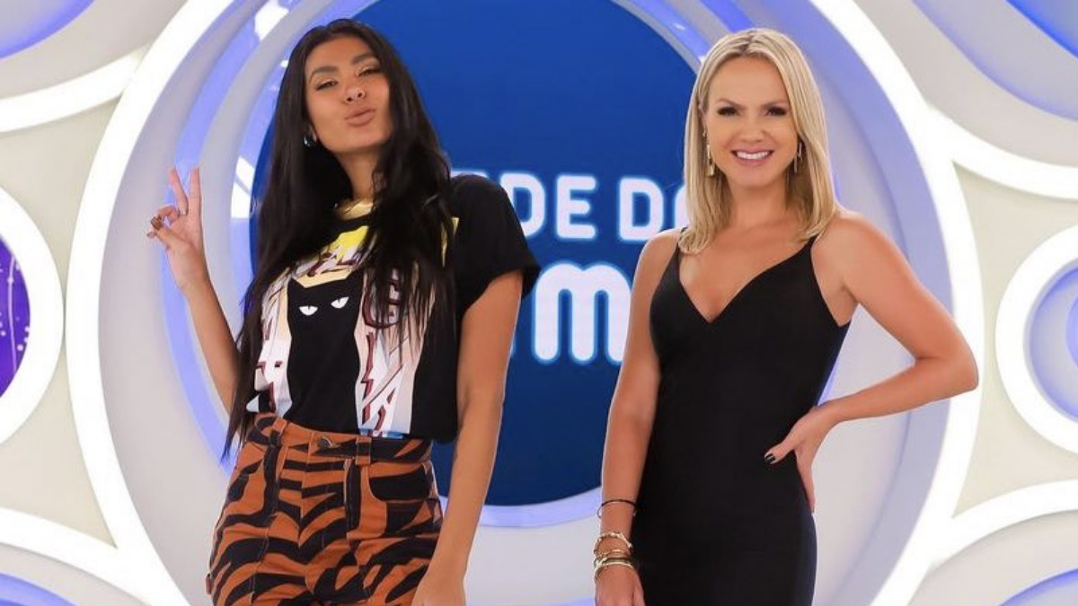 Pocah participa do Programa Eliana (Reprodução/SBT)