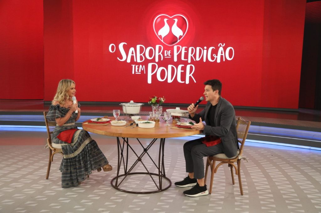 Eliane e Rodrigo Faro
