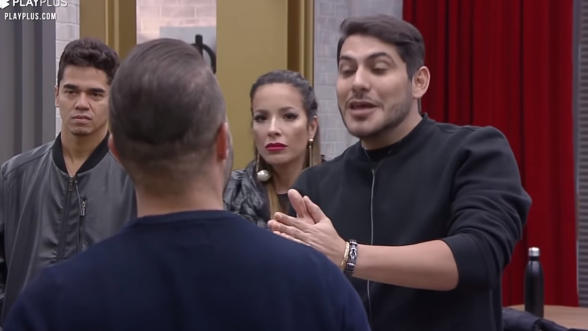 Filipe e Yugnir discutem no Power Couple