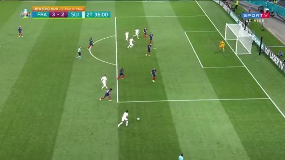 Fraça e Suíça na Eurocopa