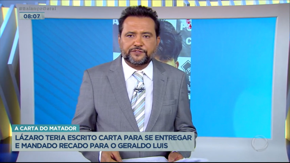 Geraldo Luís no Balanço Geral