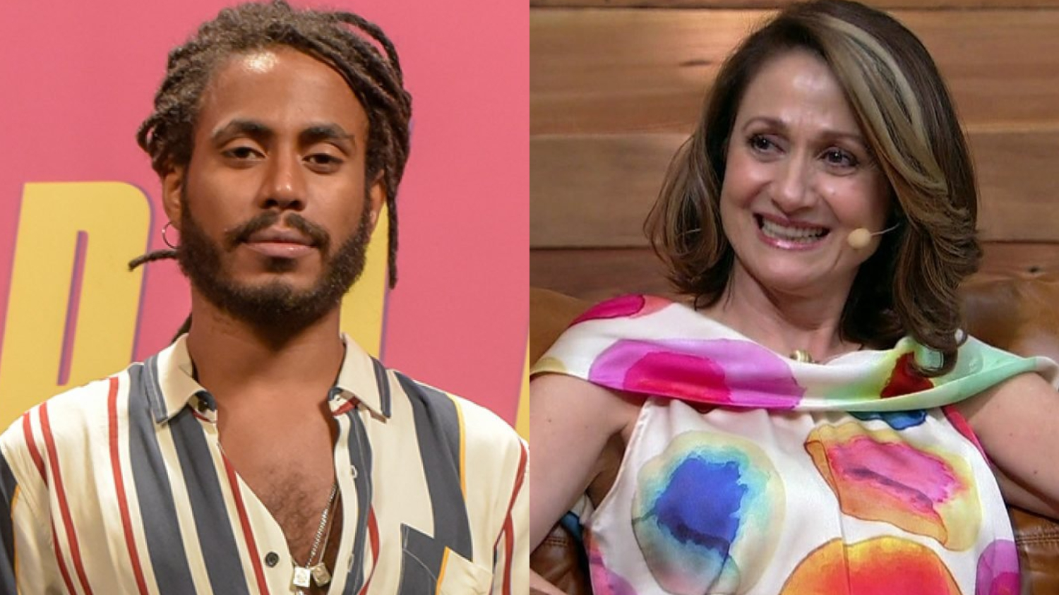 Ícaro Silva e Zezé Polessa