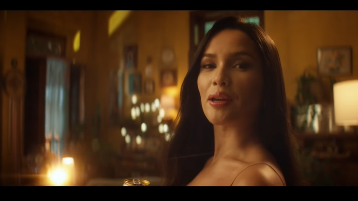 Juliette em campanha de cerveja