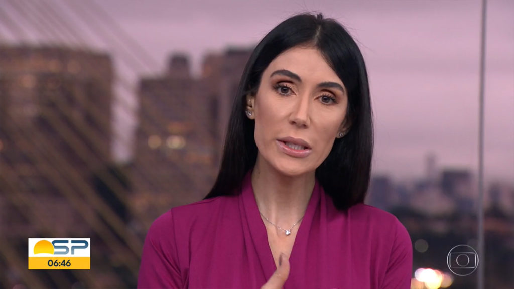 Michelle Barros no Bom Dia São Paulo