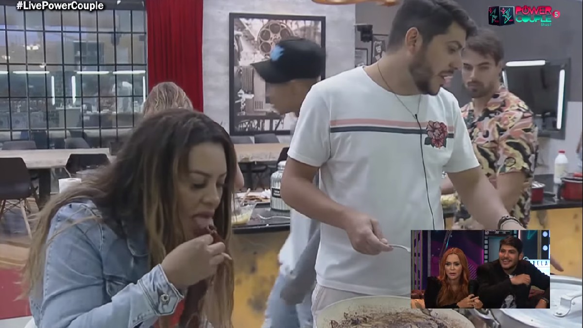 Mirela e Yugnir reagem à Márcia Fellipe no Power Couple