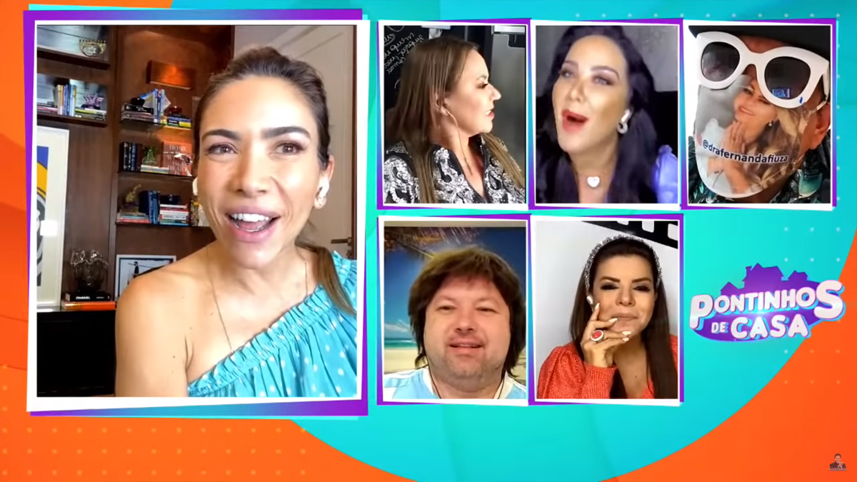Participantes do Pontinhos de Casa