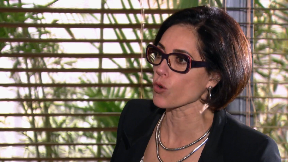 Rebeca (Christiane Torloni) em Ti-Ti-Ti