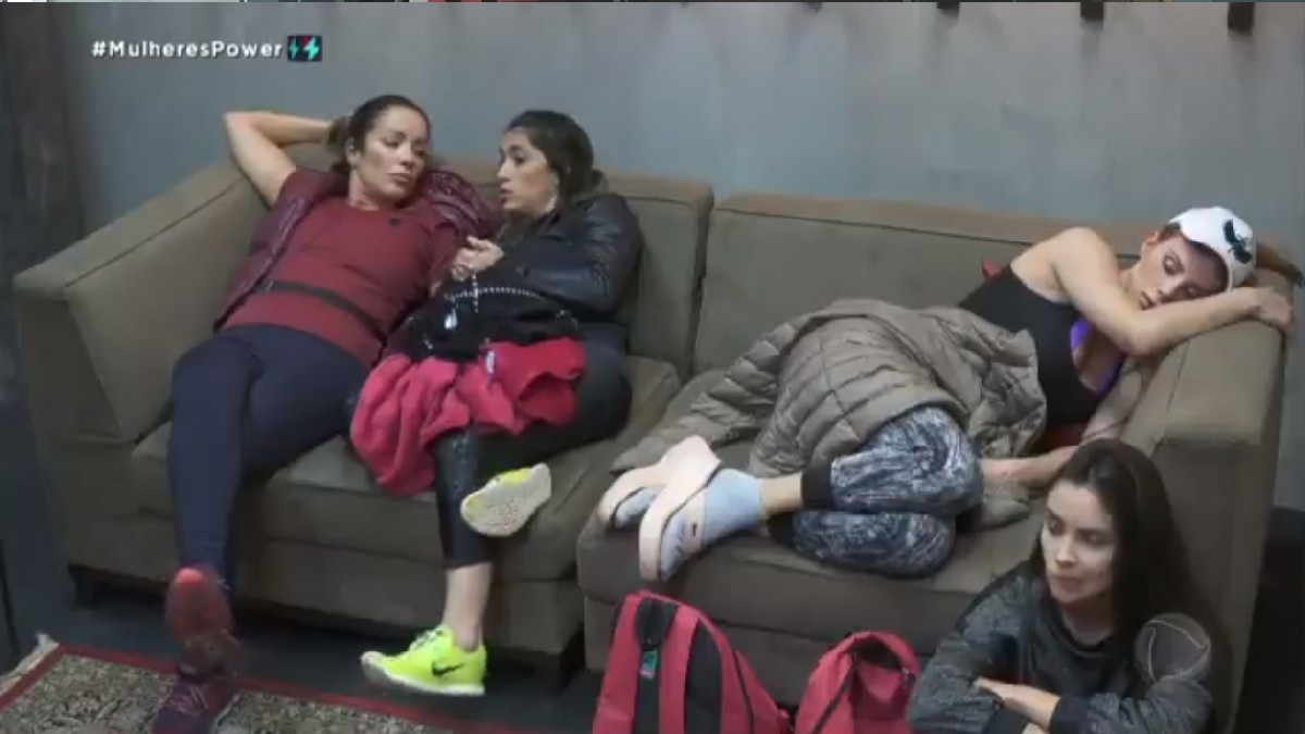 Renata Dominguez e Daniele Hypólito no Power Couple
