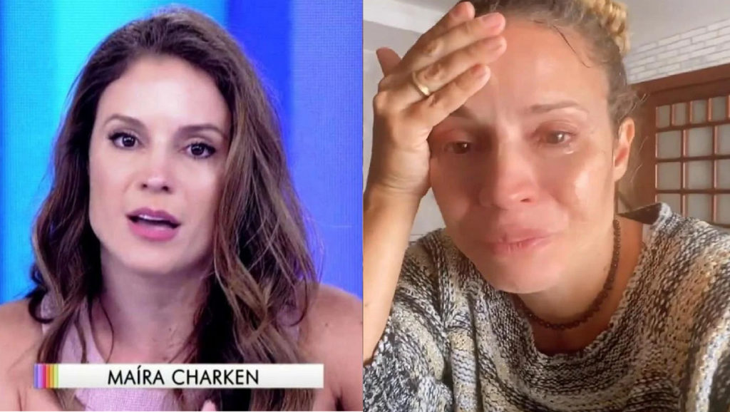 A atriz e apresentadora Maíra Charken