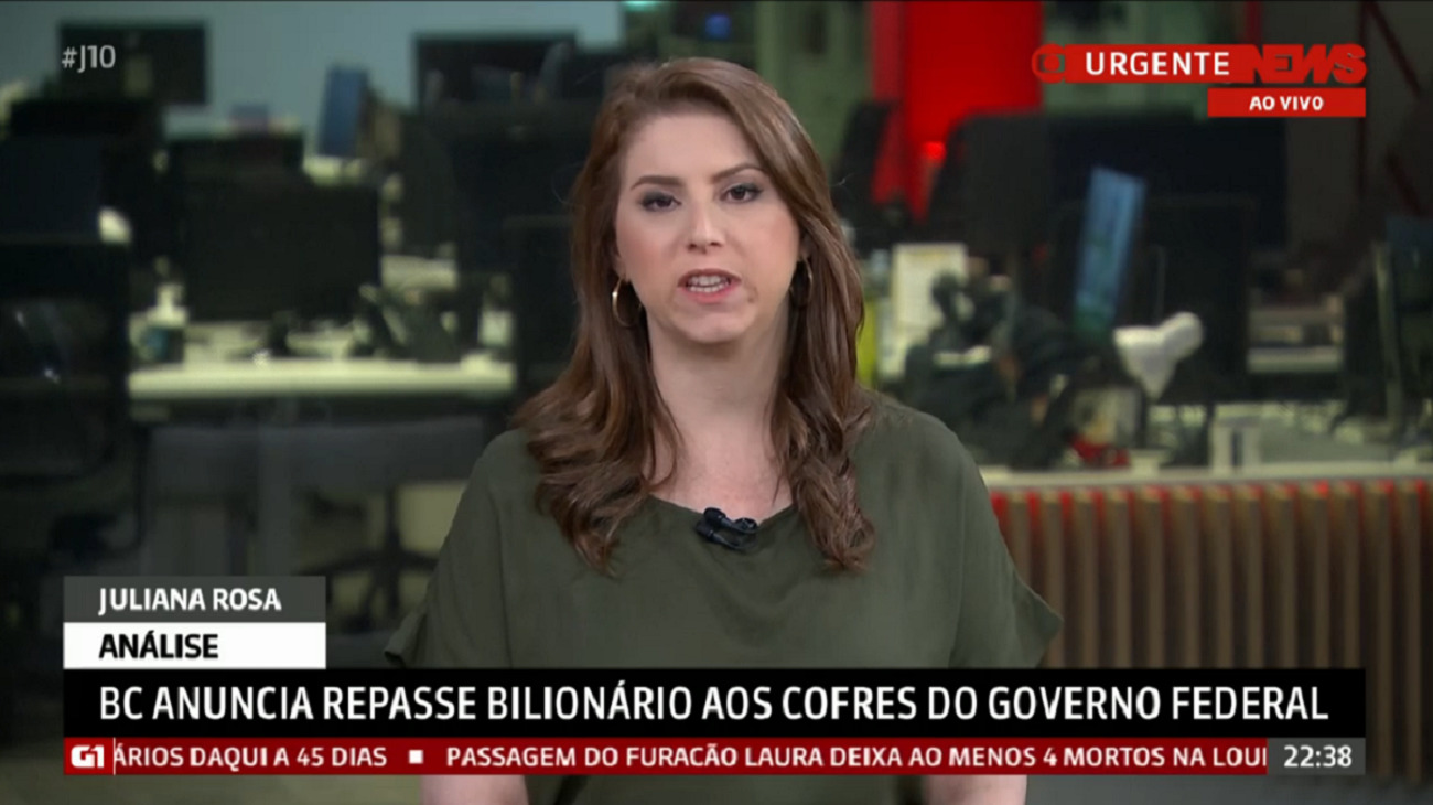 Jornalista Juliana Rosa