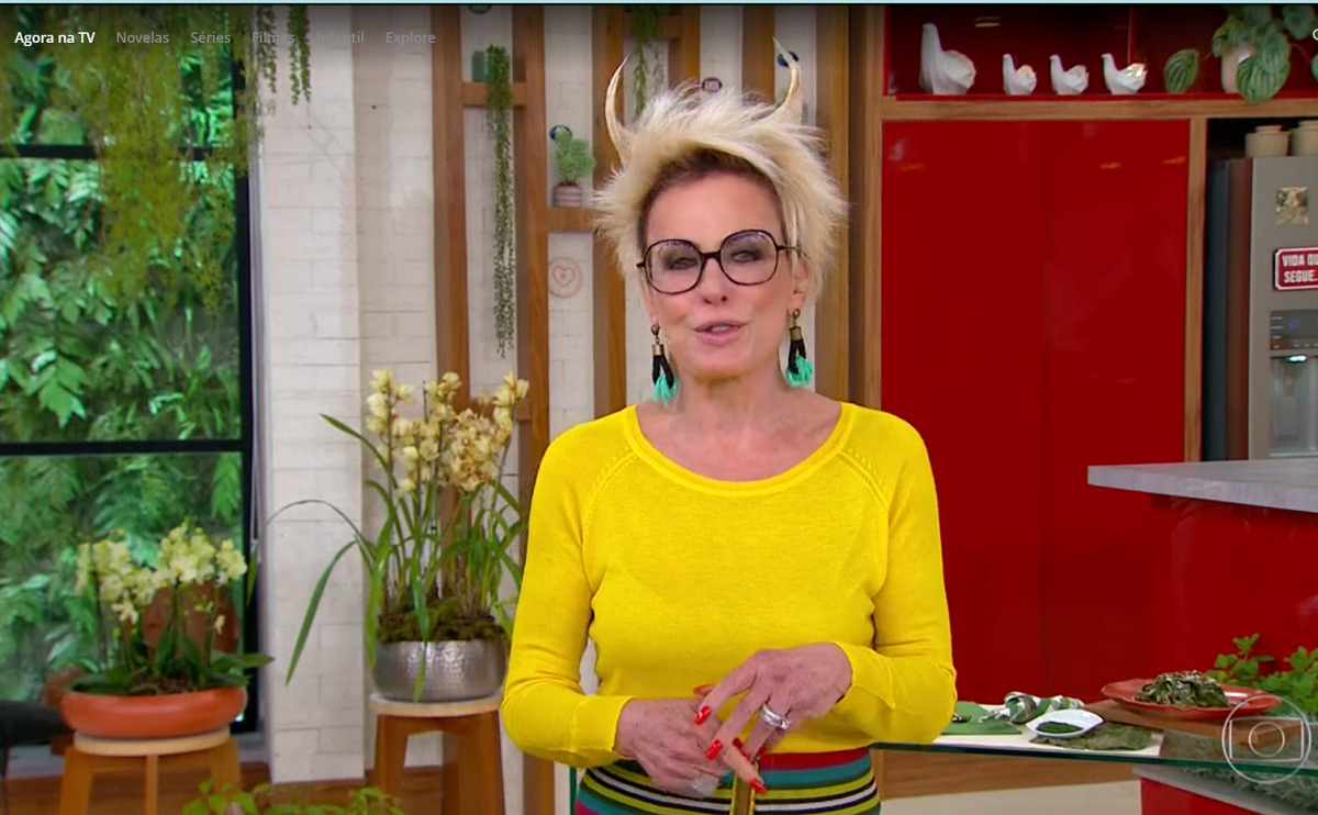 Ana Maria Braga no Mais Você