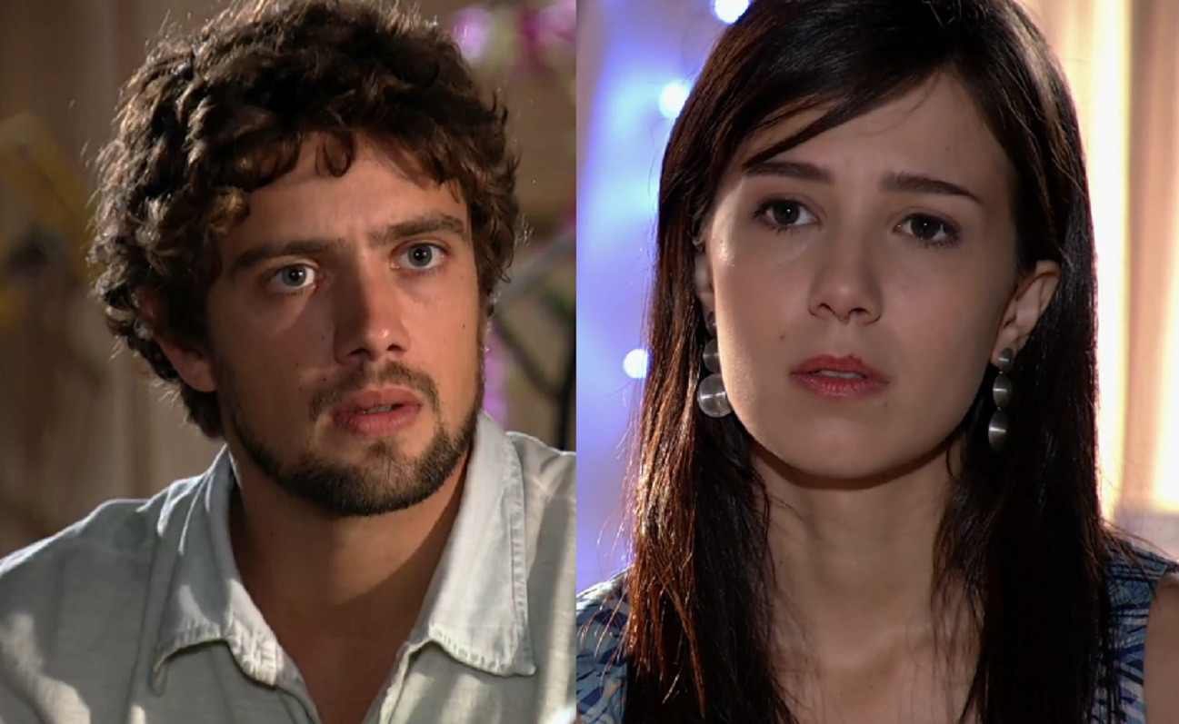 Manu (Marjorie Estiano) e Rodrigo (Rafael Cardoso) em A Vida da Gente