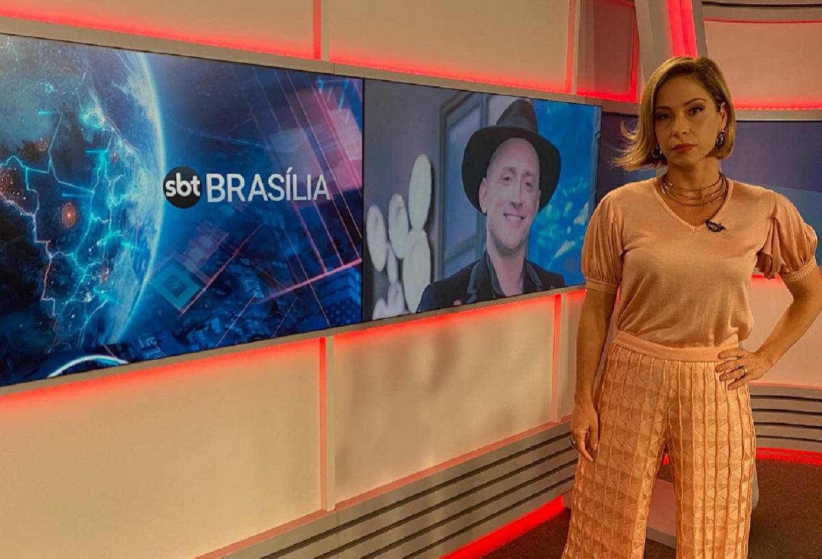Neila Medeiros, durante o SBT Brasília