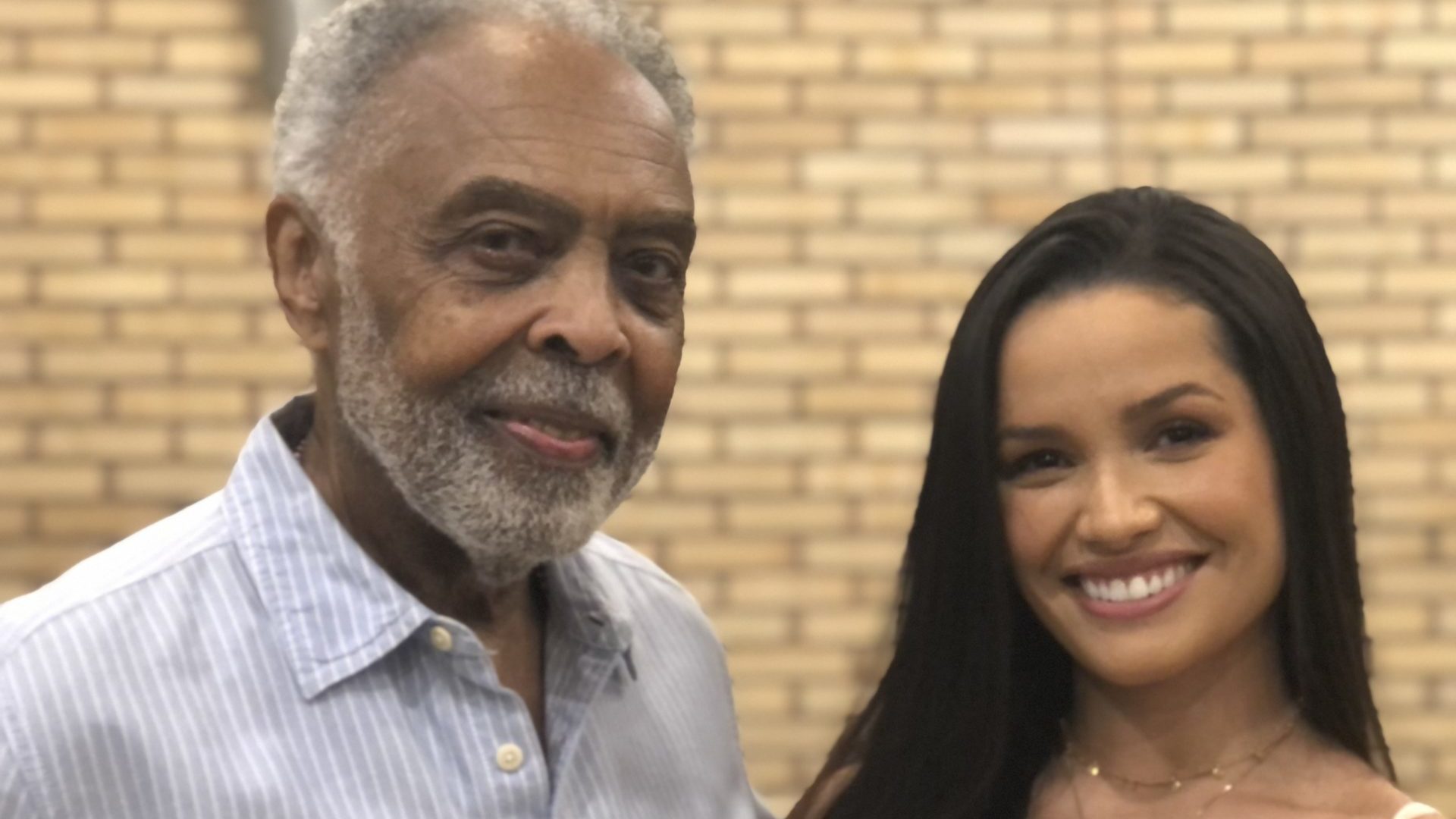 Gilberto Gil e Juliette ensaiando para live Junina