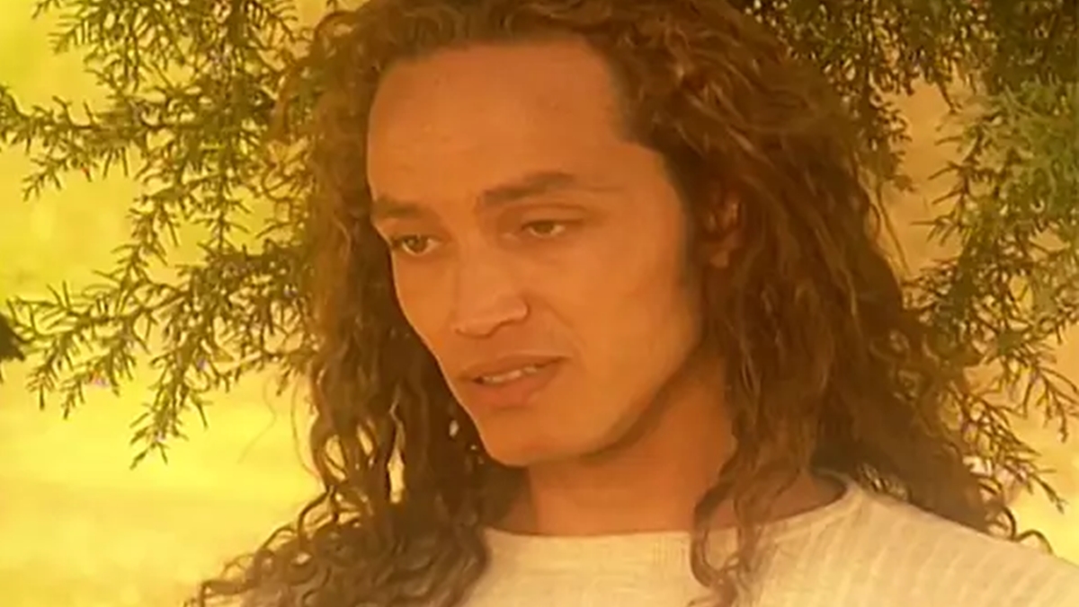 Arehy Junior interpretou o anjo Samuel em A Viagem (Reprodução: Globo)