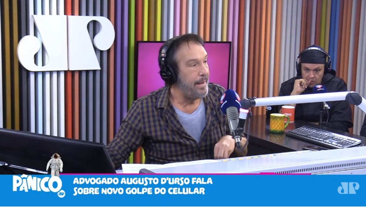 Emílio Surita no Pânico na Jovem Pan (Reprodução: YouTube)