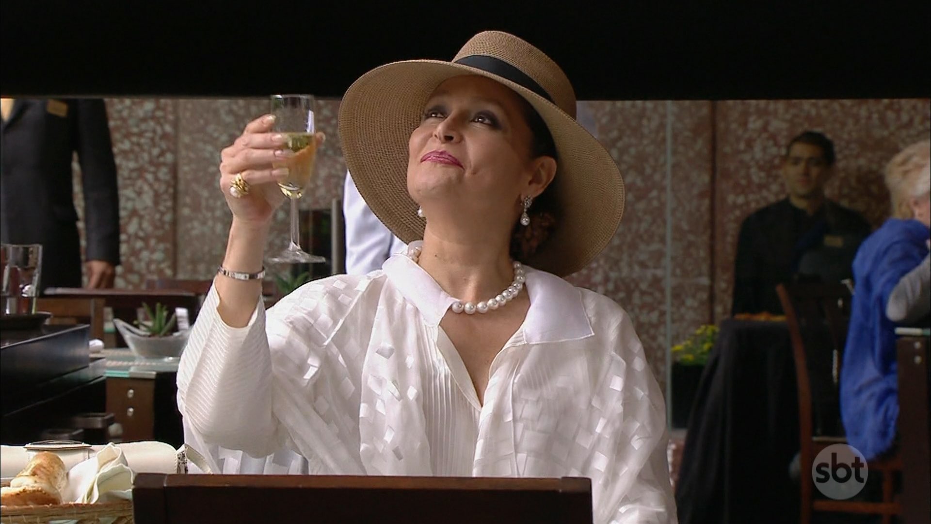 Daniela Romo como Bernarda em Triunfo do Amor (Reprodução / Twitter)
