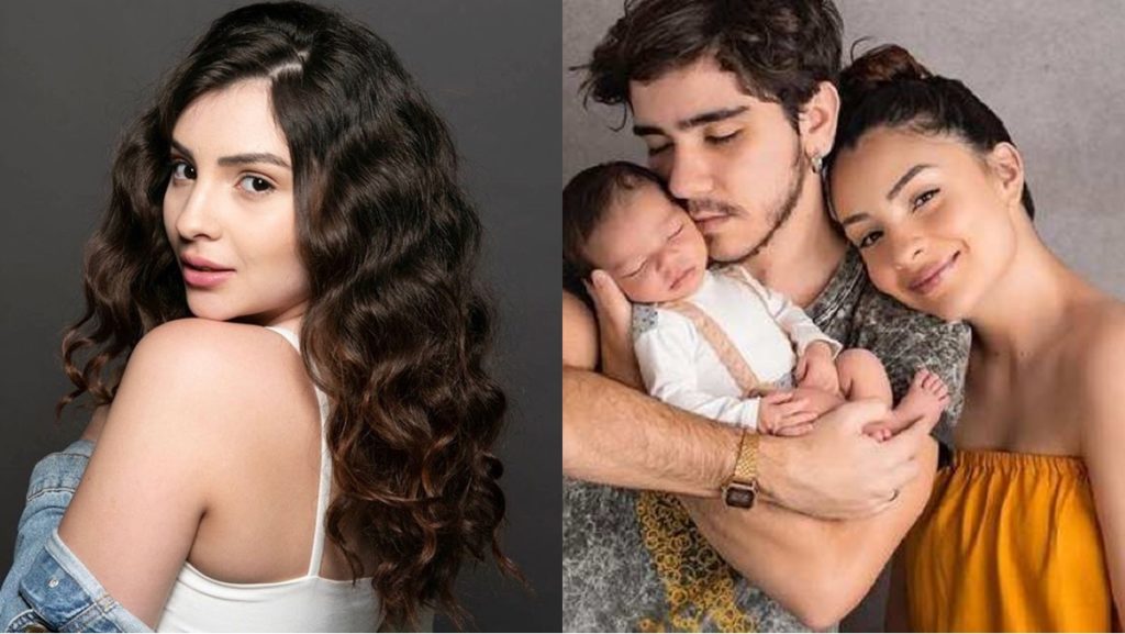 Mabel Calzolari era casada com o também ator João Fernandes e mãe de Nicolas, fruto do relacionamento deles (Reprodução/Montagem Observatório da TV)