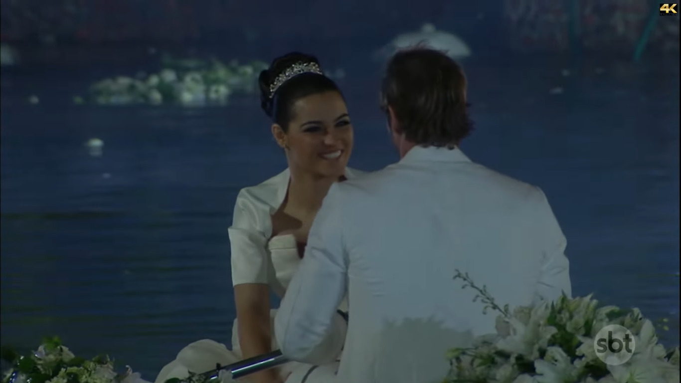 Maite Perroni e William Levy no final de Triunfo do Amor (Reprodução / Twitter)