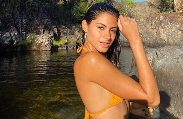 A atriz e modelo Letícia Salles (Reprodução/O Globo)