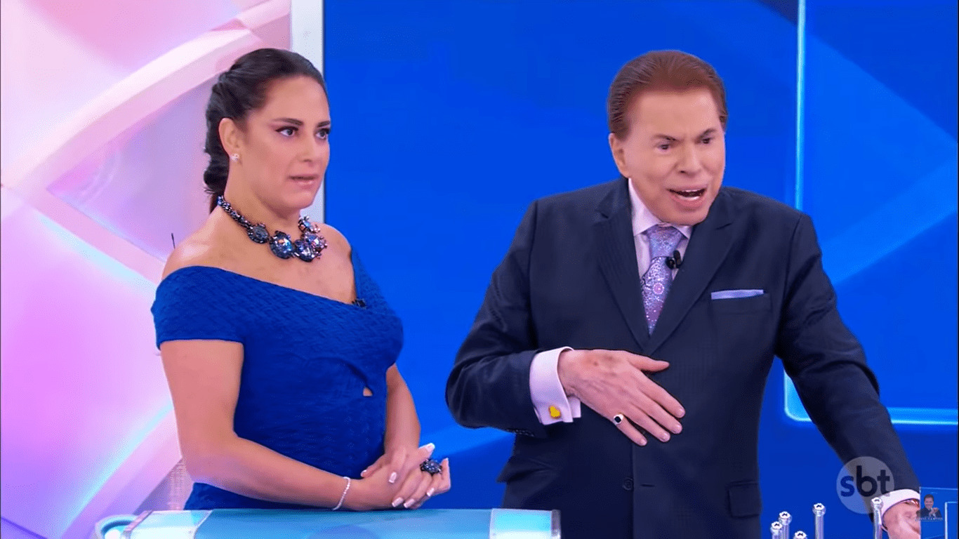 Silvia Abravanel e Silvio Santos