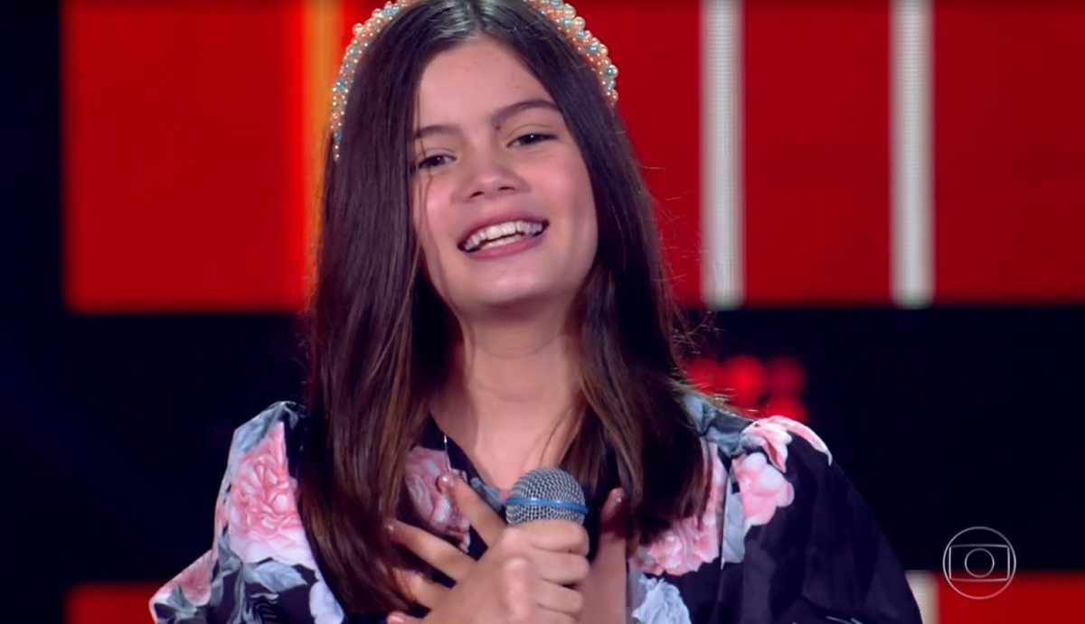 Laís Menezes, participante do The Voice Kids