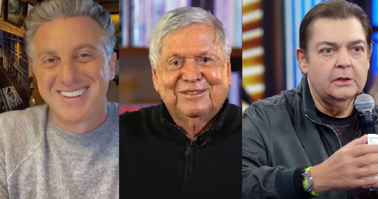 Luciano Huck, Boni e Fausto Silva