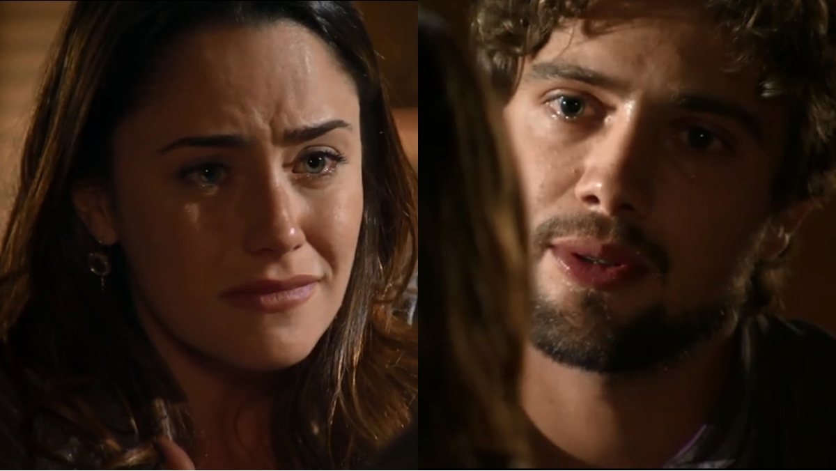 An (Fernanda Vasconcellos) e Rodrigo (Rafael Cardoso) em cena de A Vida da Gente (Reprodução: Globo)