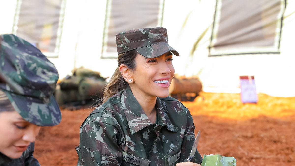 Patrícia Abravanel em matéria do Vem Pra Cá (Gabriel Cardos/SBT)