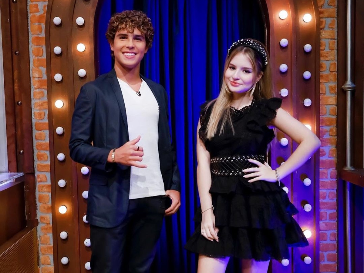 Igor Jansen e Sophia Valverde (Divulgação: SBT)