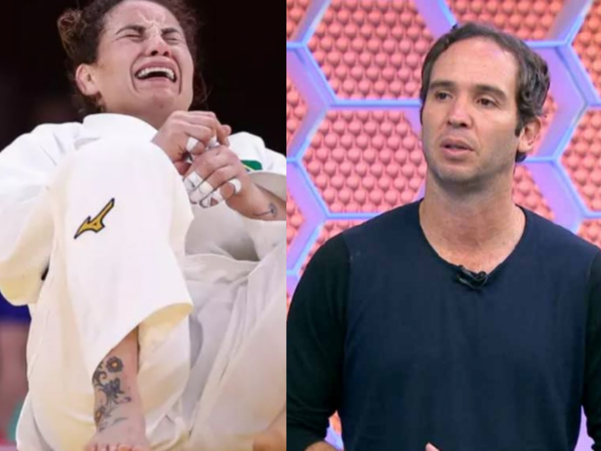 A judoca Maria Portela e Caio Ribeiro (Reprodução)