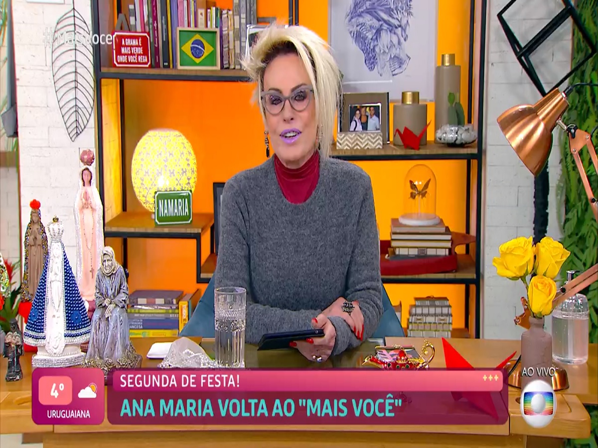 Ana Maria Braga no Mais Você