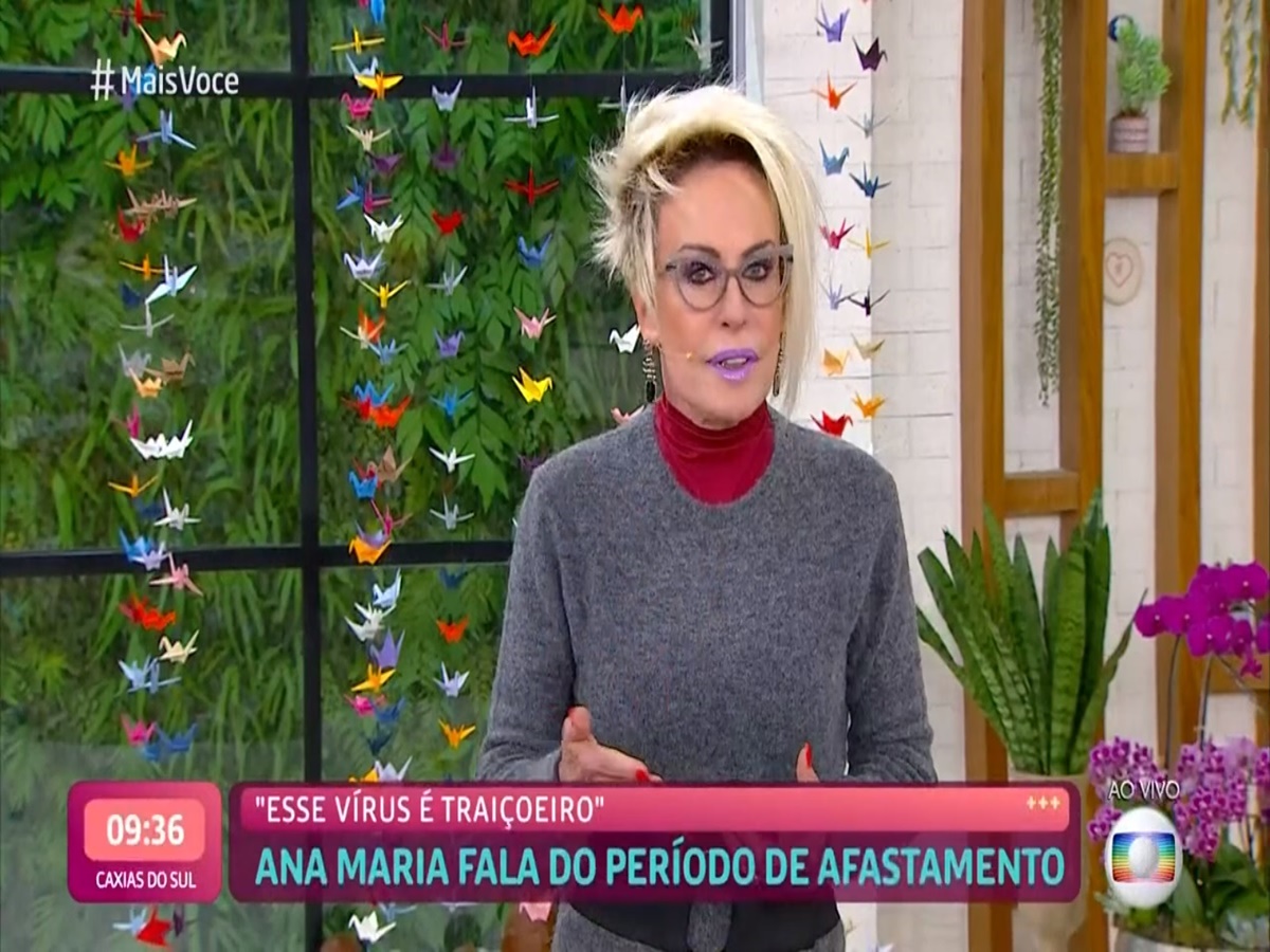 Ana Maria Braga no Mais Você