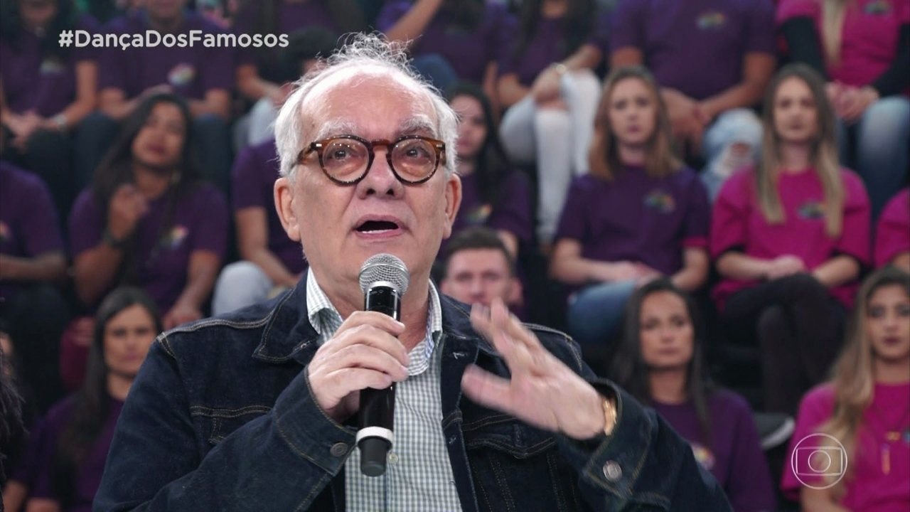 Artur Xexéo na Dança dos Famosos