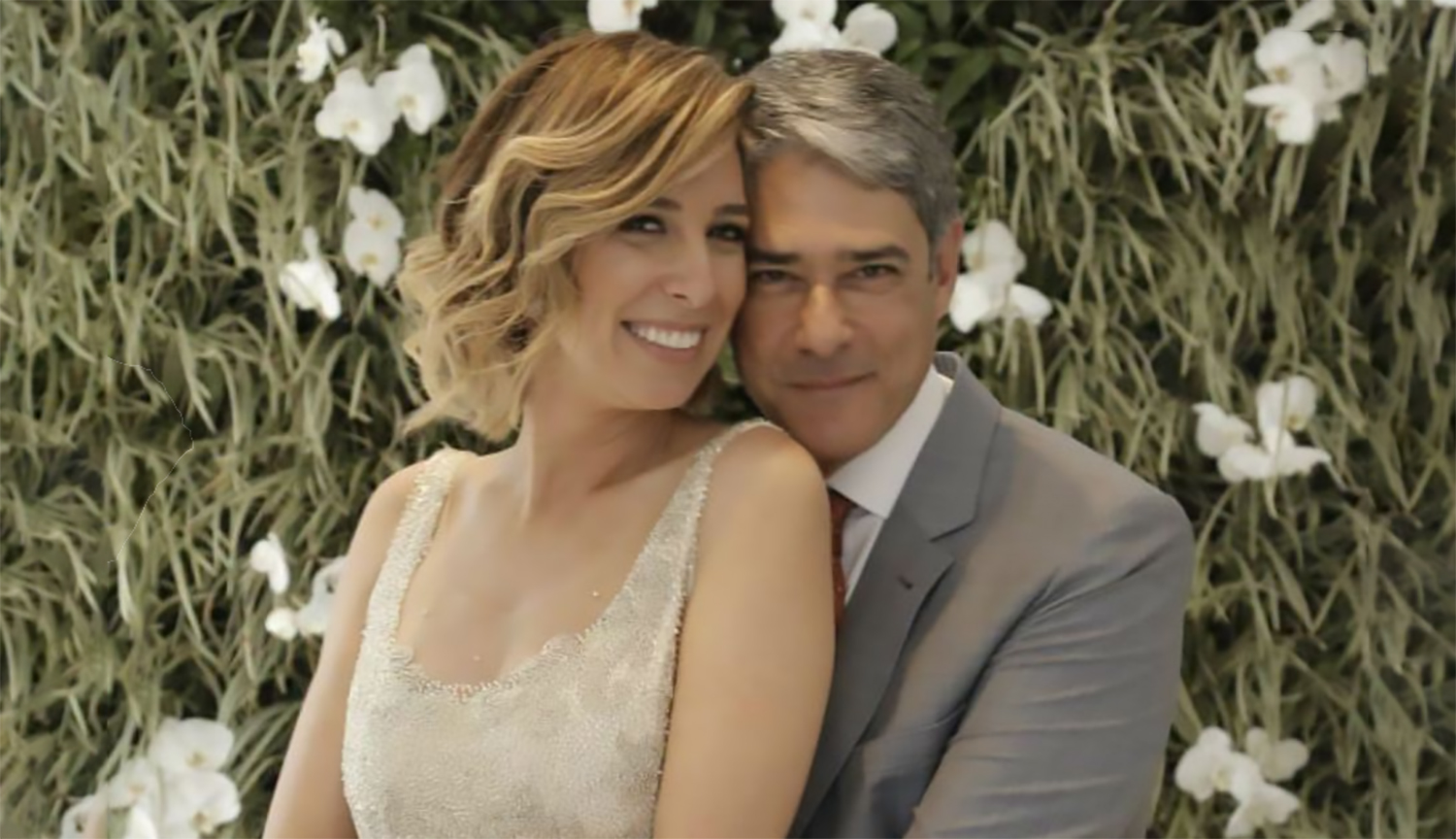 William Bonner e Natasha Dantas