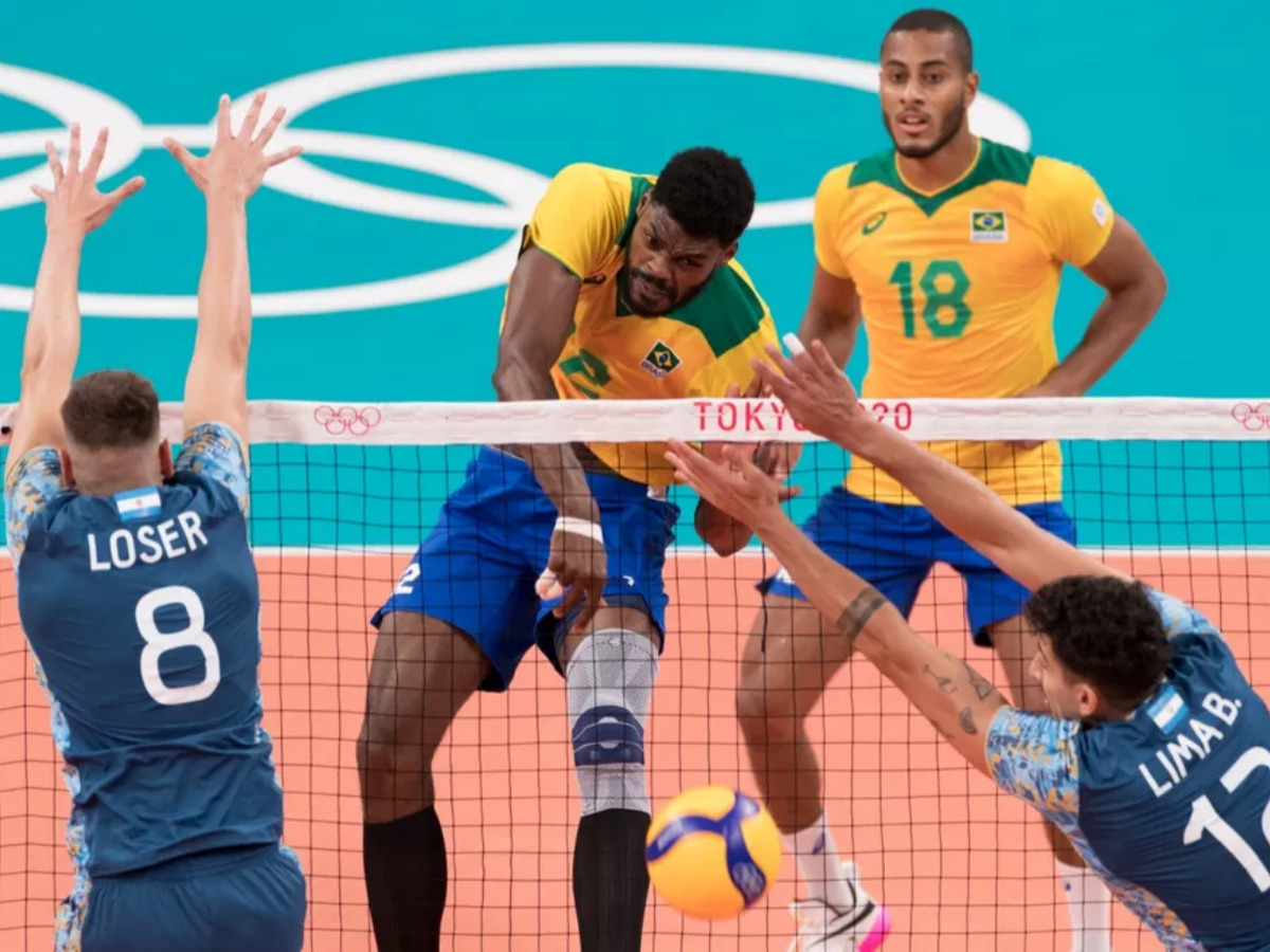 Brasil venceu a Argentina (Julio Cesar Guimarães - COB)