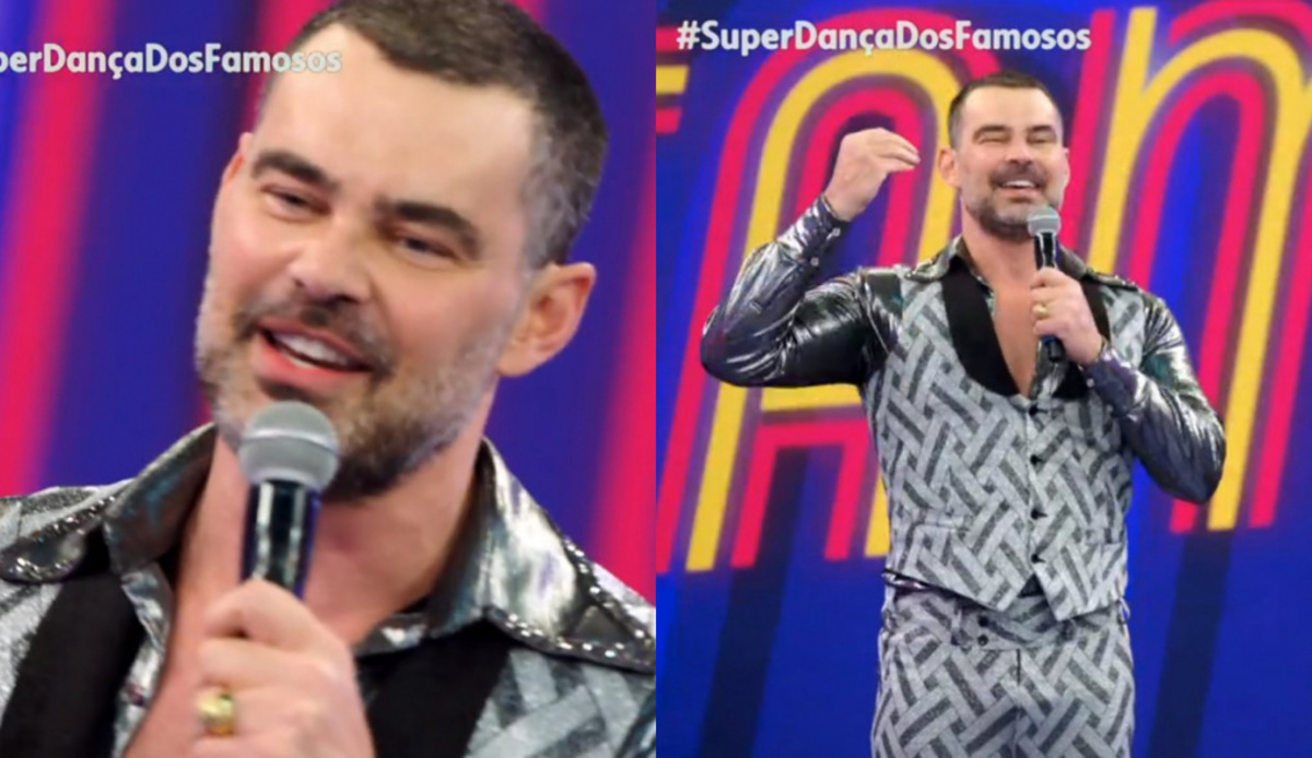 Carmo Dalla Vecchia na Super Dança dos Famosos
