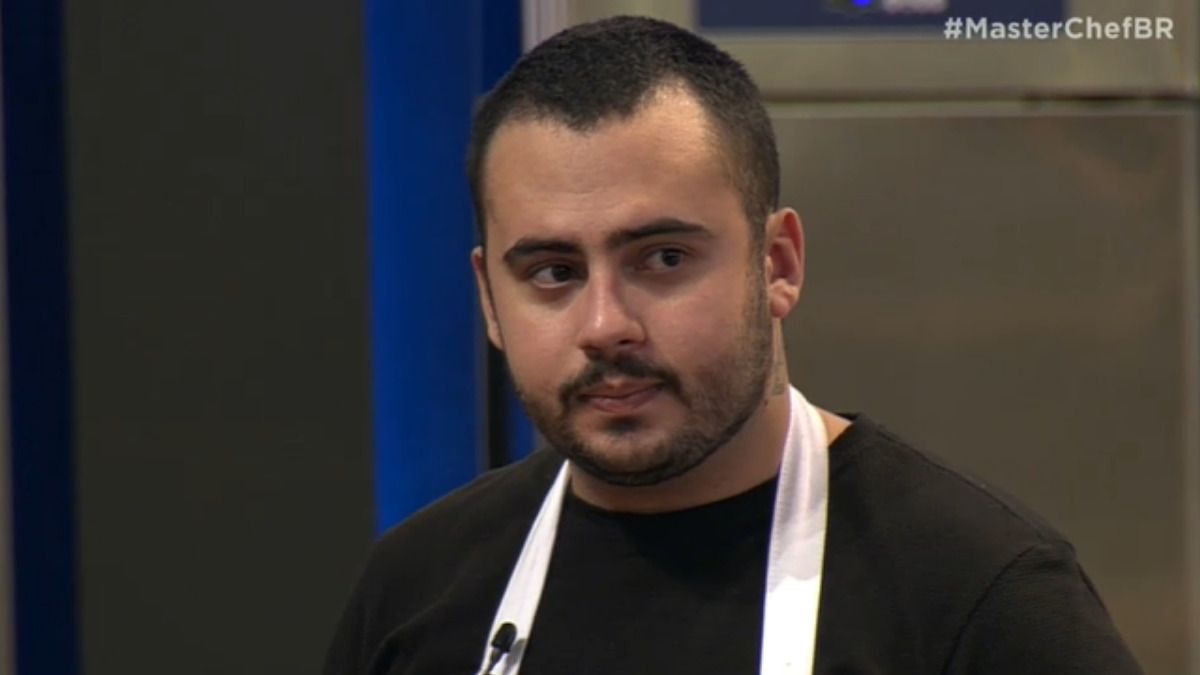 Antônio Soares, do MasterChef (Reprodução/Band)
