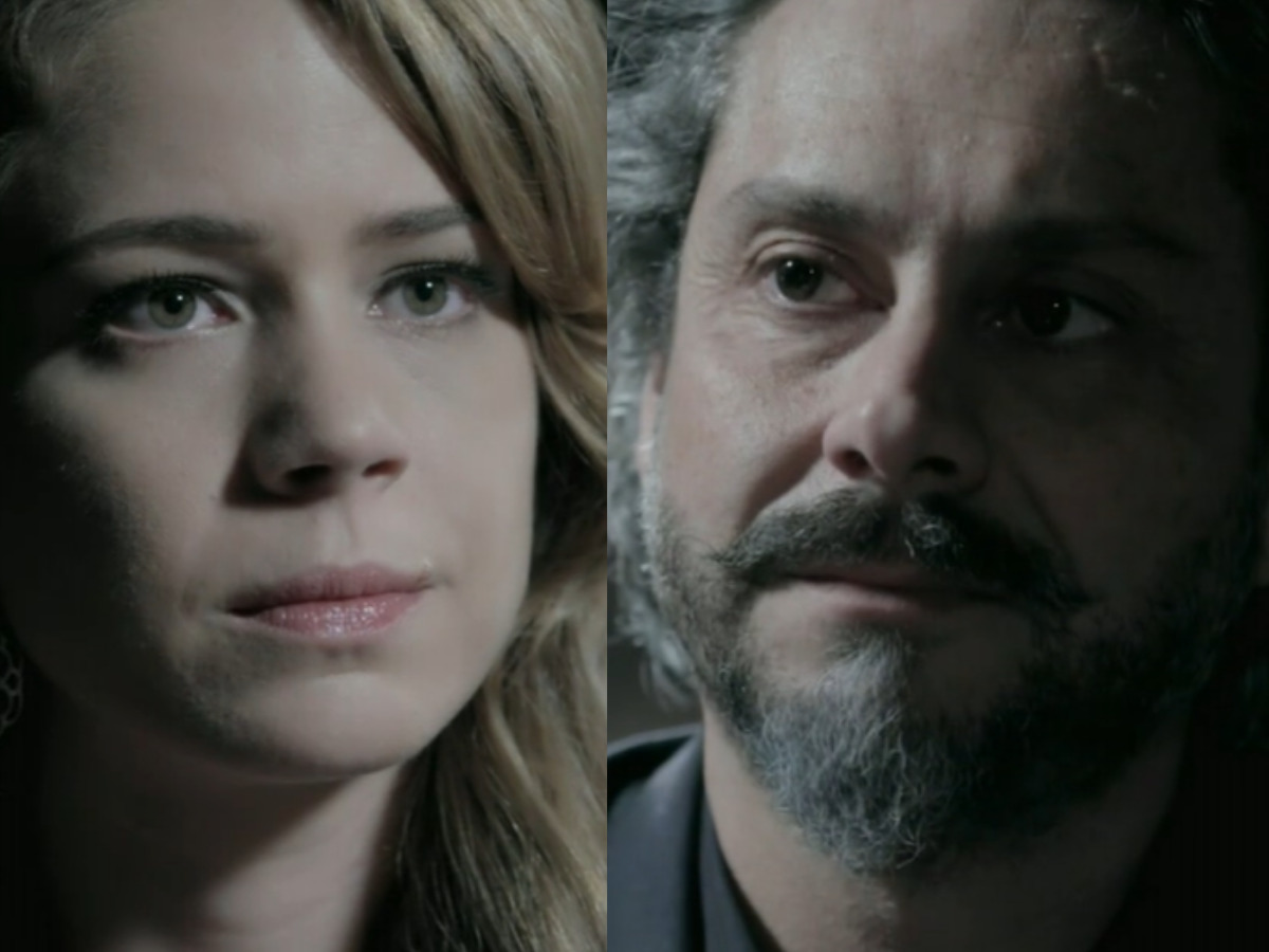 Cristina (Leandra Leal) e José Alfredo (Alexandre Nero) em Império (Reprodução/Globo)