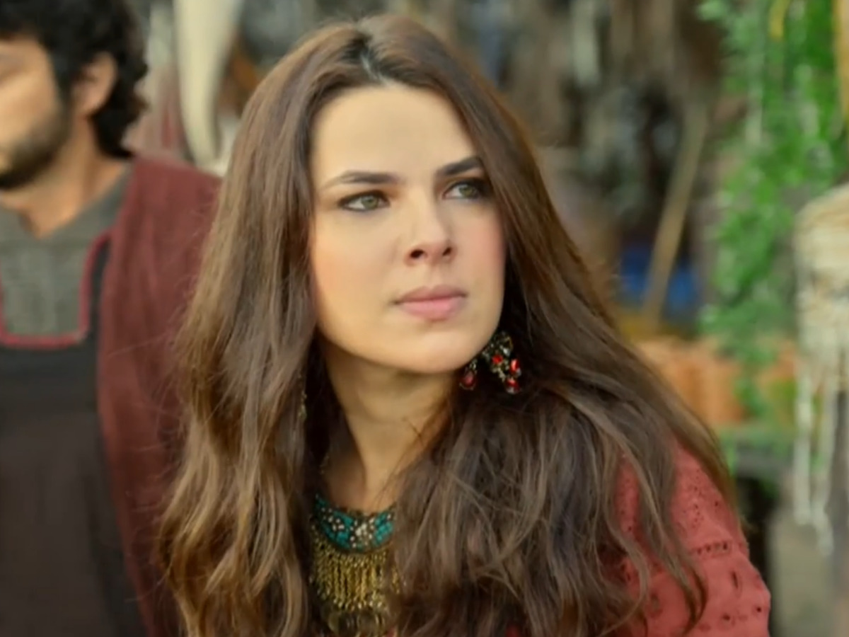 Raquel (Thaís Melchior) em Gênesis (Reprodução/Record TV)