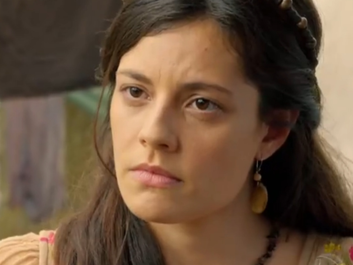 Zilpa (Lina Mello) em Gênesis (Reprodução/Record TV)