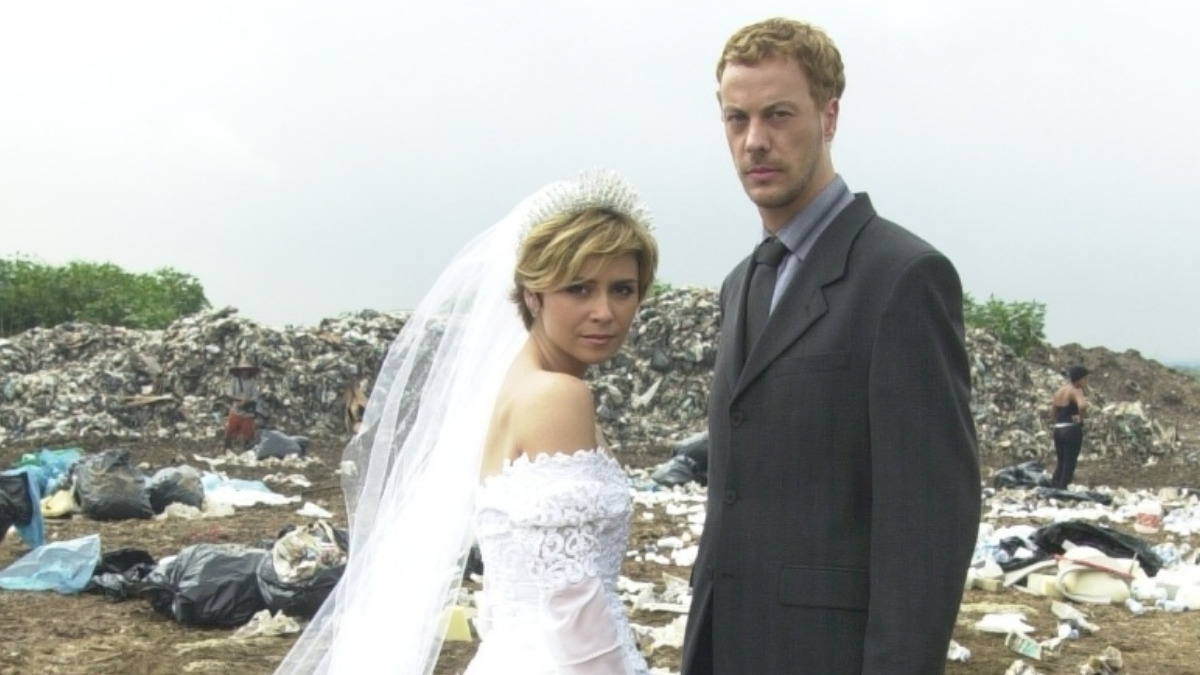 Bárbara (Giovanna Antonelli) e Tony (Guilherme Weber) em Da Cor do Pecado (Reprodução/Globo)