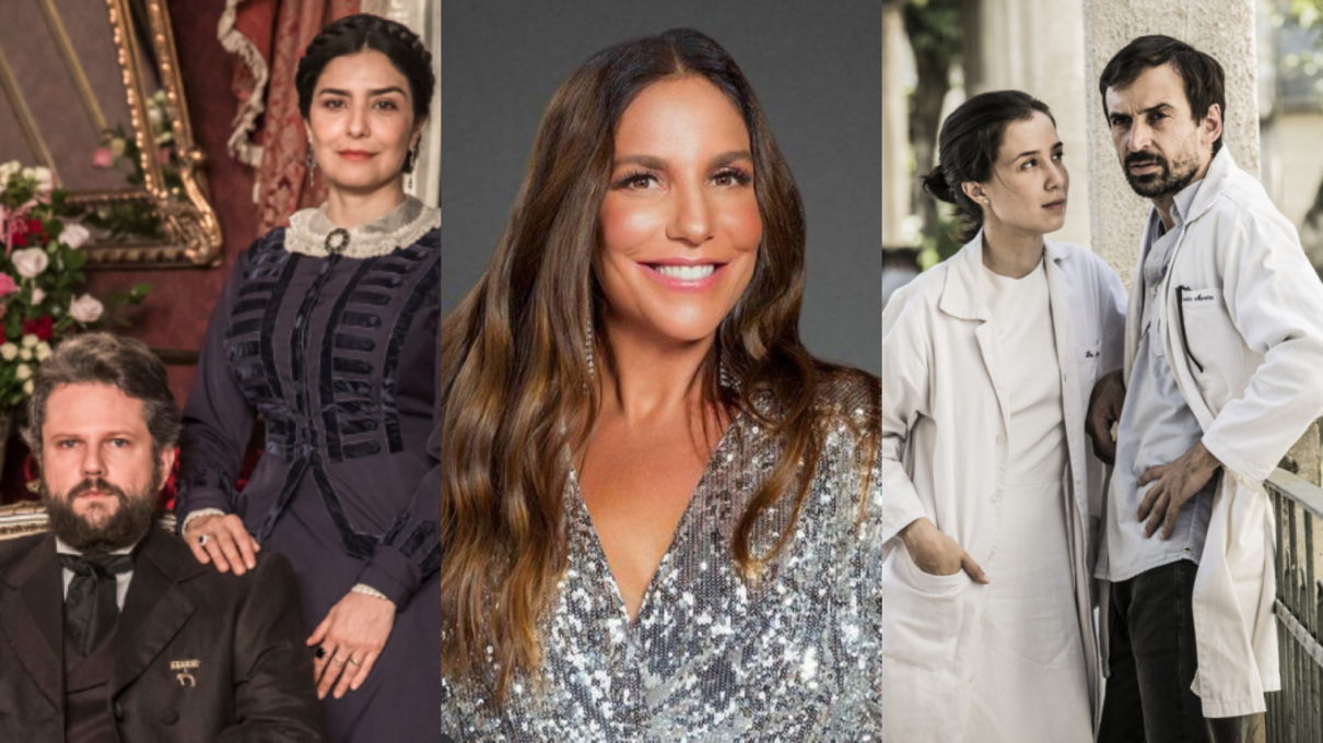 Elenco de Nos Tempos do Imperador, Ivete Sangalo e Sob Pressão