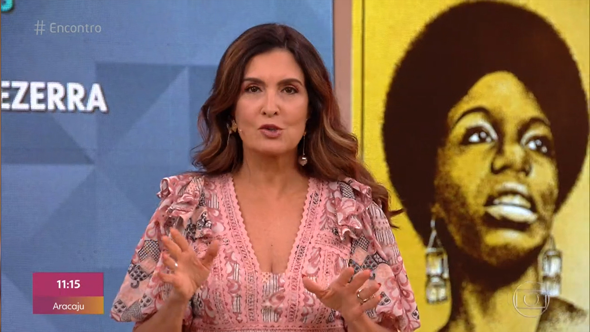 Fátima Bernardes no Encontro