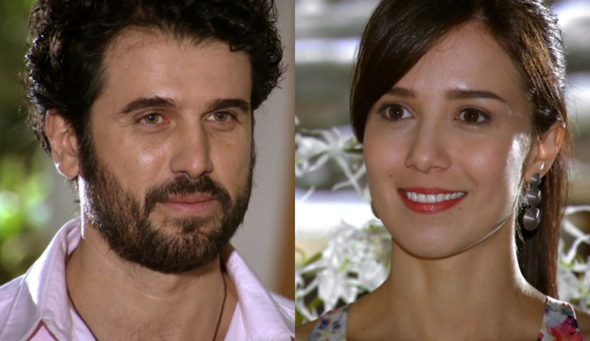 Gabriel (Eriberto Leão) e Manu (Marjorie Estiano) de A Vida da Gente