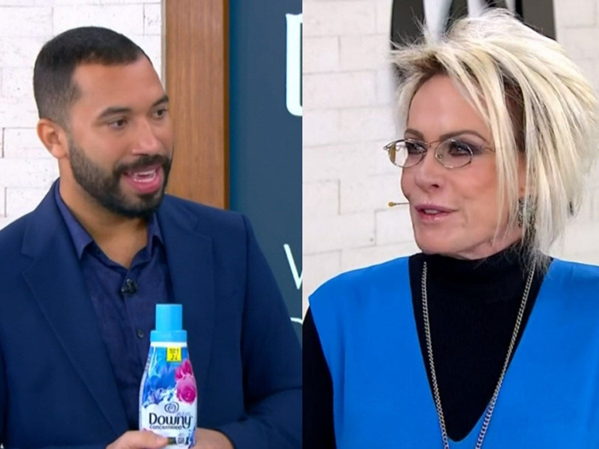 Gil do Vigor e Ana Maria Braga no Mais Você