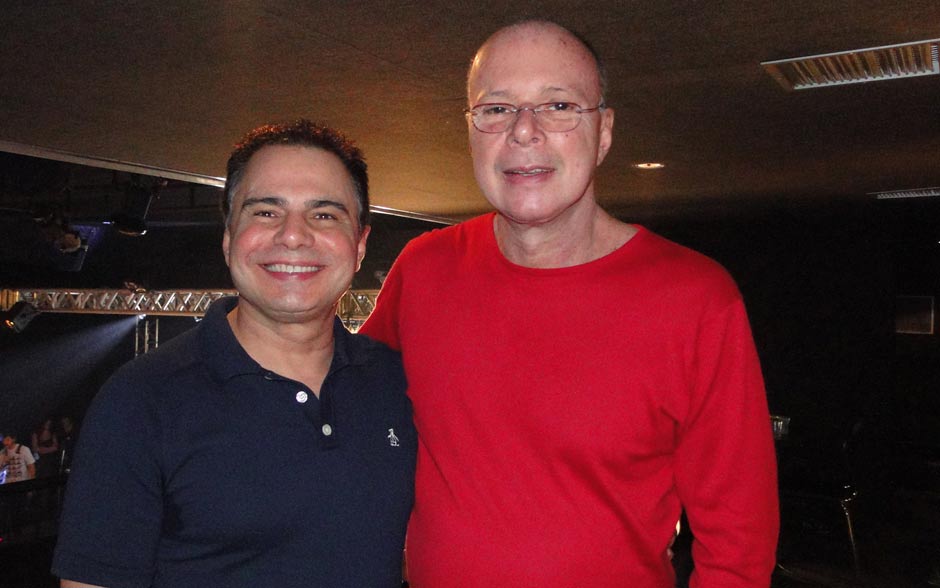 Os novelistas Gilberto Braga e Ricardo Linhares (Divulgação/Globo)
